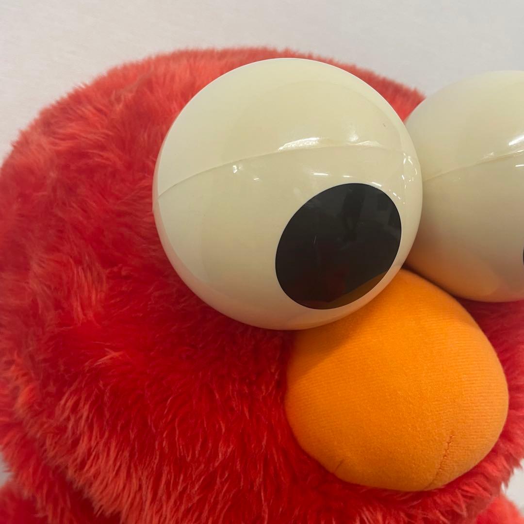 【希少】140cm エルモ ぬいぐるみ 特大 セサミストリート