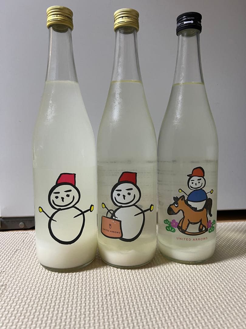 仙禽にごり酒3種 720ml(雪だるま、UA雪だるま、2026UAうま)