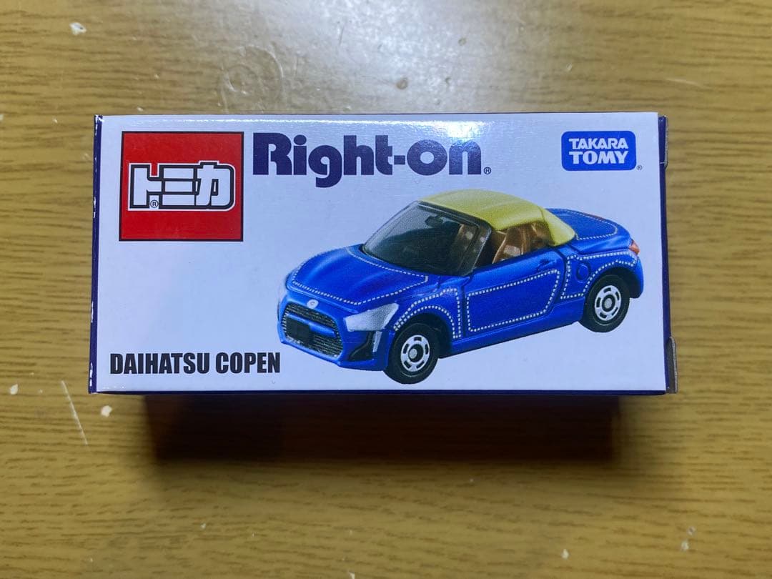 トミカ ライトオン ダイハツ コペン Right-on デニム柄 非売品