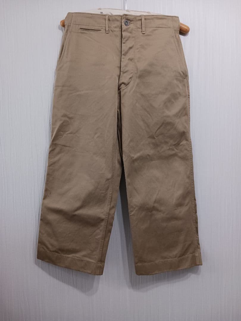 【希少】40s US army M41 メタルボタンチノ 40s w31