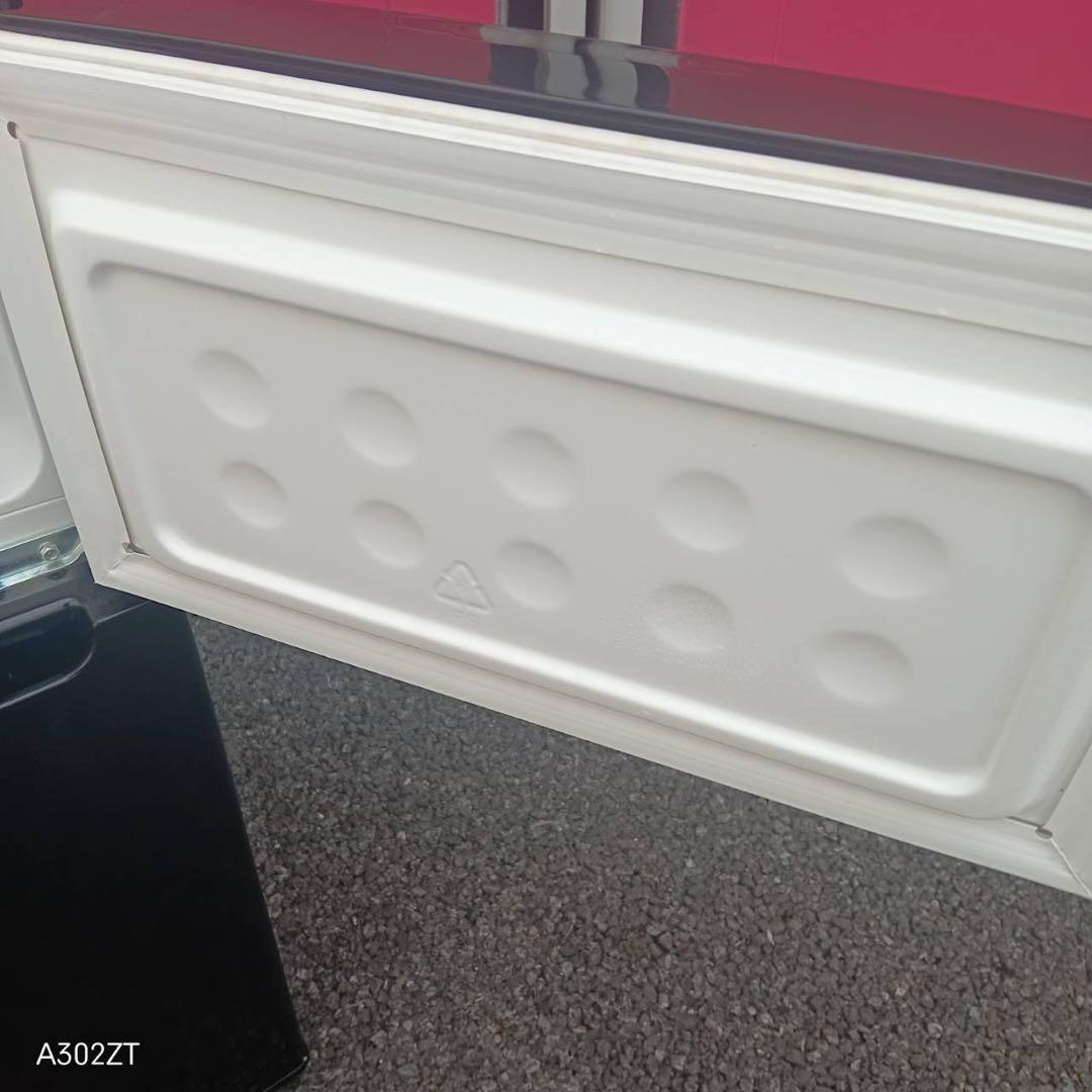 A438★2020年製★ヤマゼン　冷蔵庫　黒　ブラック　一人暮らし