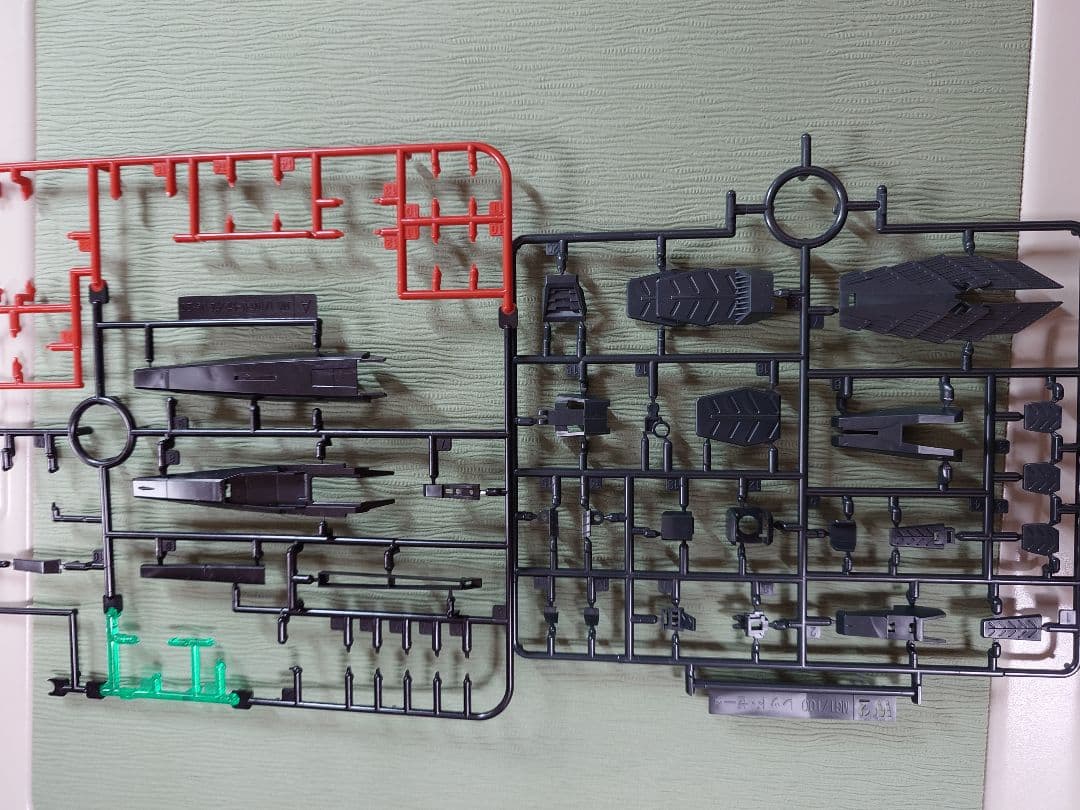 プレバン限定ZETA GUNDAM III P2 RED ZETA（仮組みのみ）