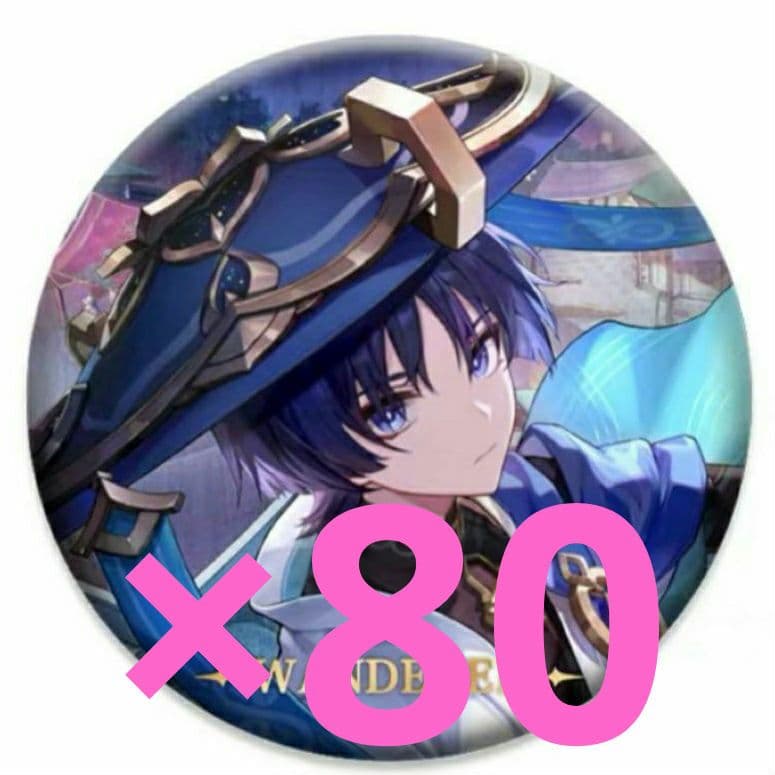 原神 放浪者 主题系列缶バッジ