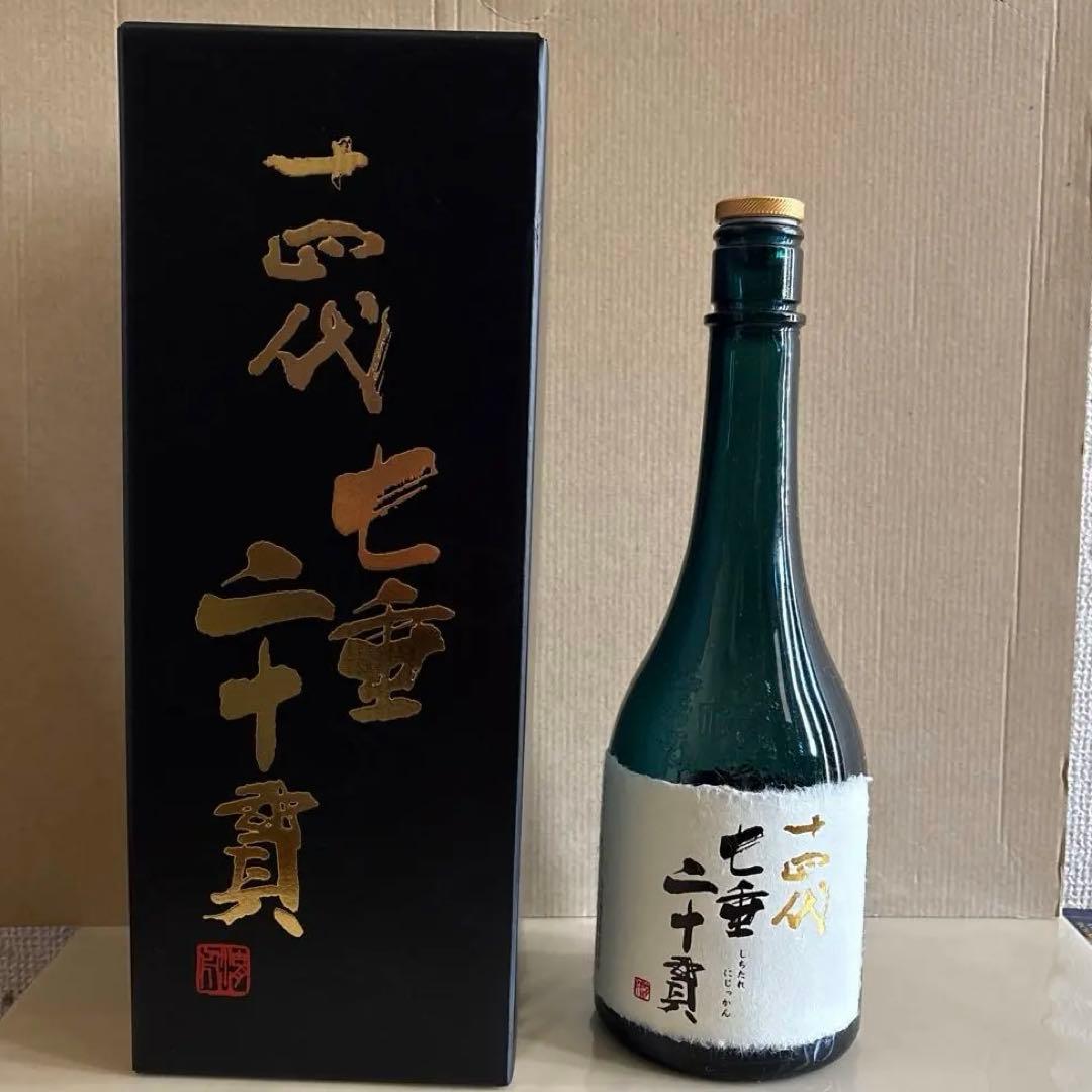 空瓶　十四代 七垂二十貫 720ml