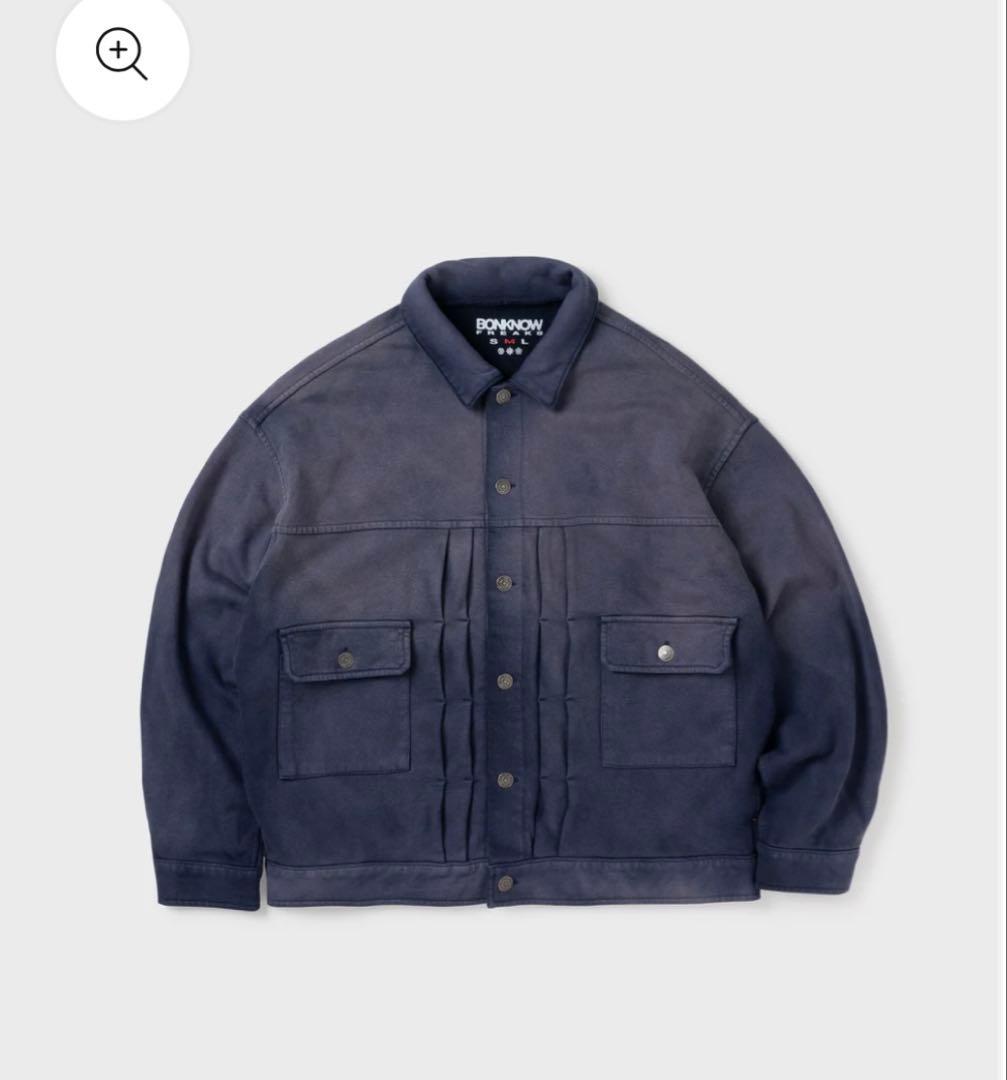 bonknow freaks スウェットトラッカージャケット TYPE-001