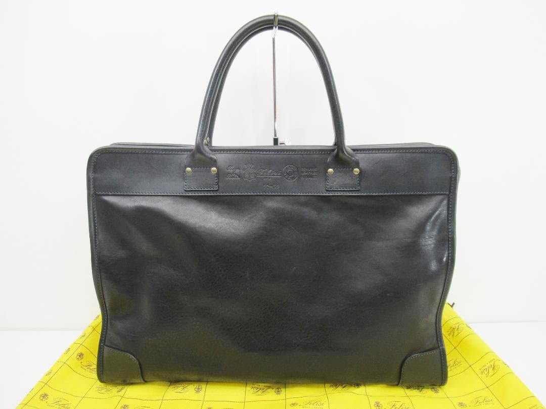 【正規品】フェリージ 12-39 ブリーフケース オールレザー ネイビー N41