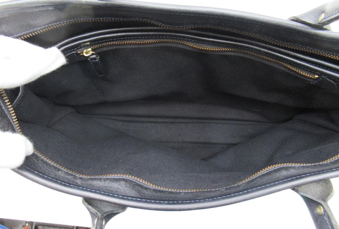 【正規品】フェリージ 12-39 ブリーフケース オールレザー ネイビー N41