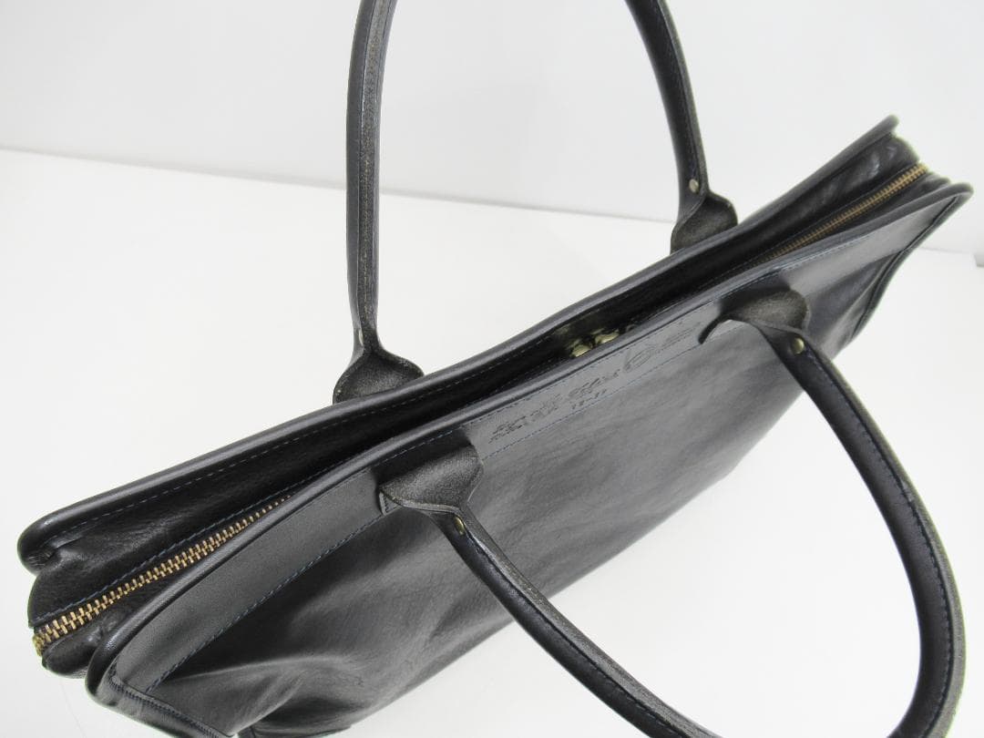 【正規品】フェリージ 12-39 ブリーフケース オールレザー ネイビー N41