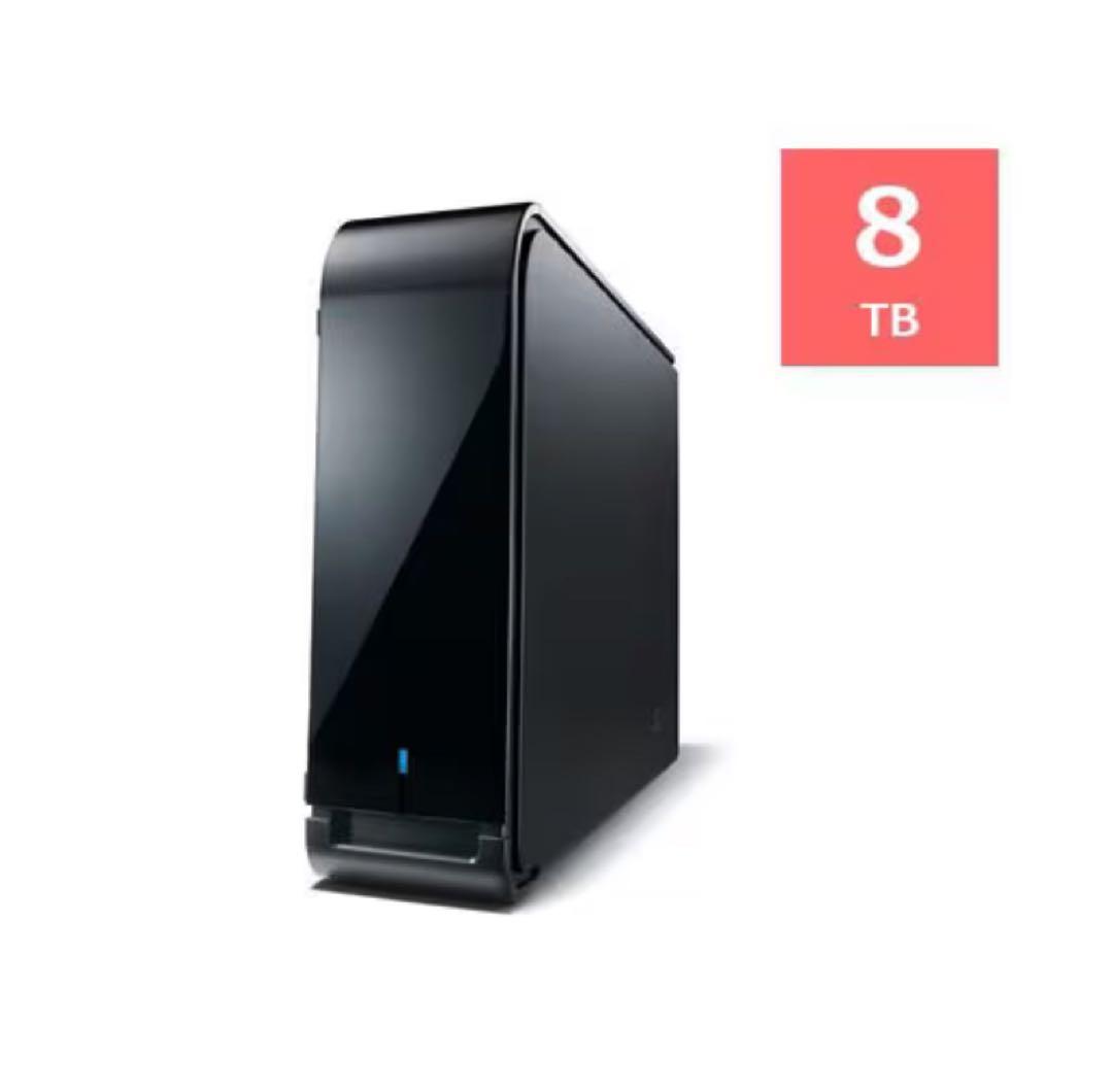 BUFFALO 8TB 外付けハードディスク