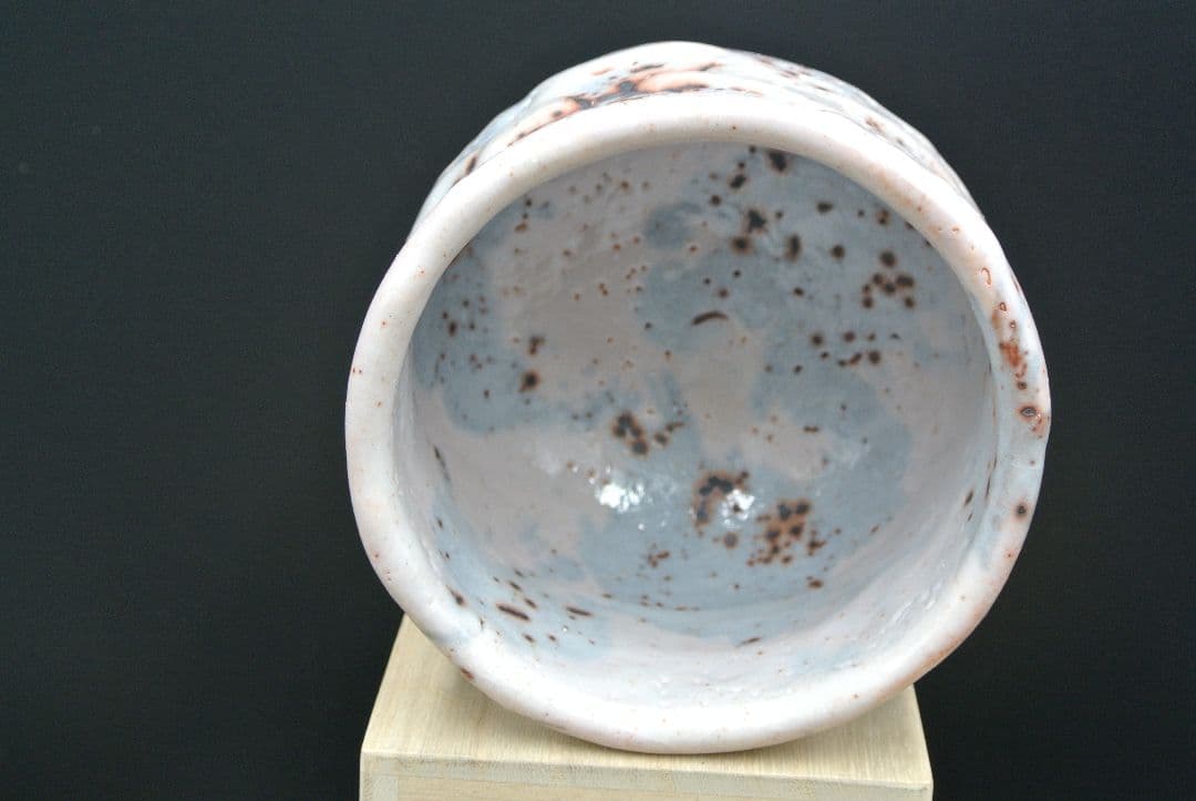 志野焼　抹茶碗