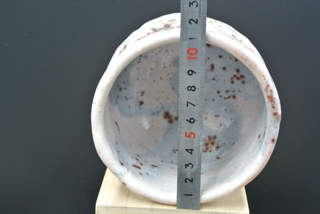 志野焼　抹茶碗