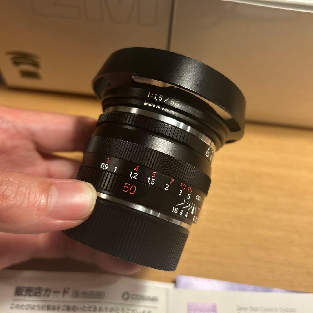 Carl Zeiss C Sonnar T* 50mm F1.5 ZM ブラック