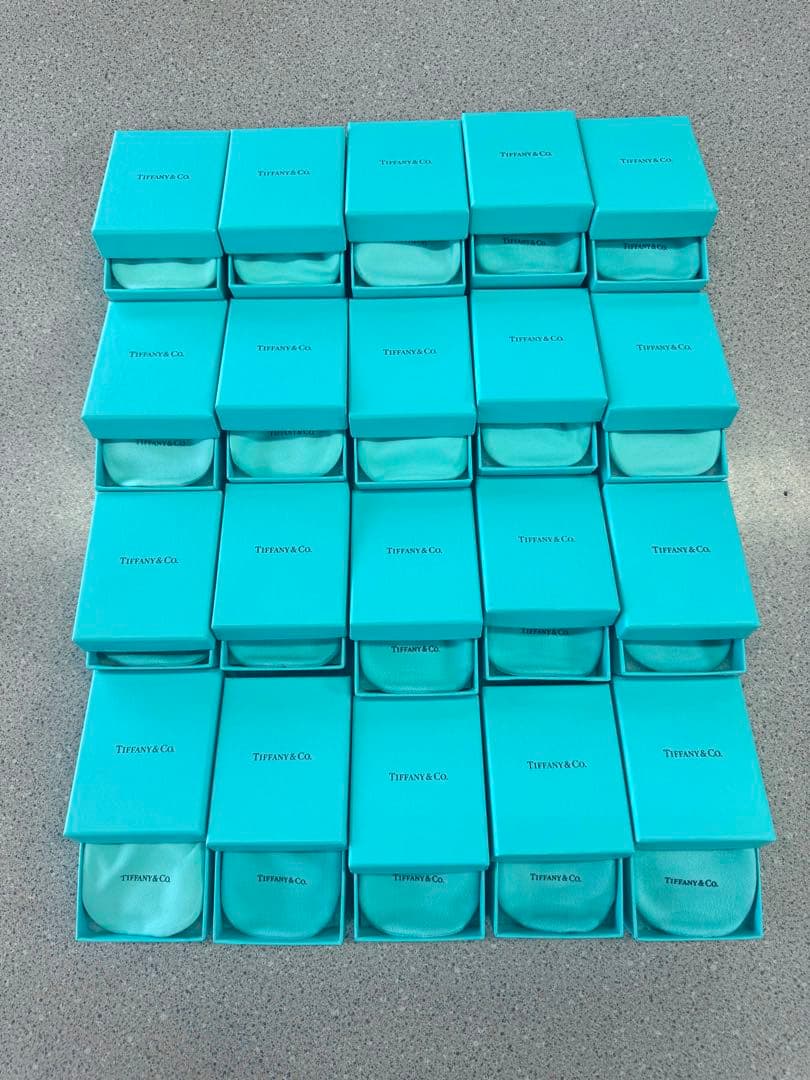 現行品Tiffanyティファニー空箱巾着20セット