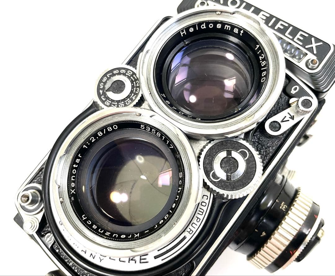 希少 ローライ 二眼レフカメラ 1:2.8/80 ROLLEIFLEX