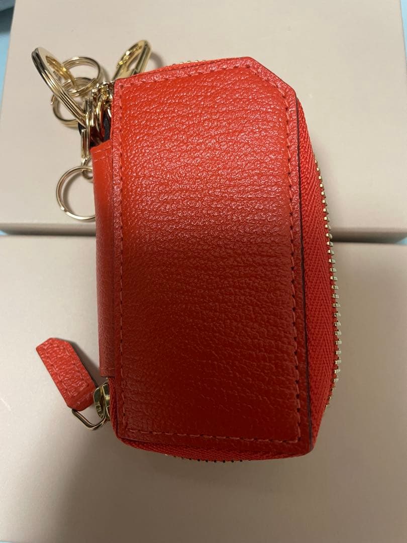 L’arcobaleno 新品 スマートキーケース ORANGE* BEIGE