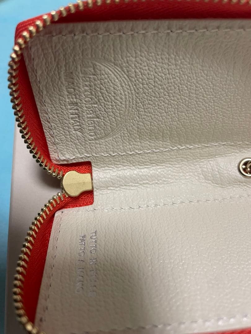 L’arcobaleno 新品 スマートキーケース ORANGE* BEIGE