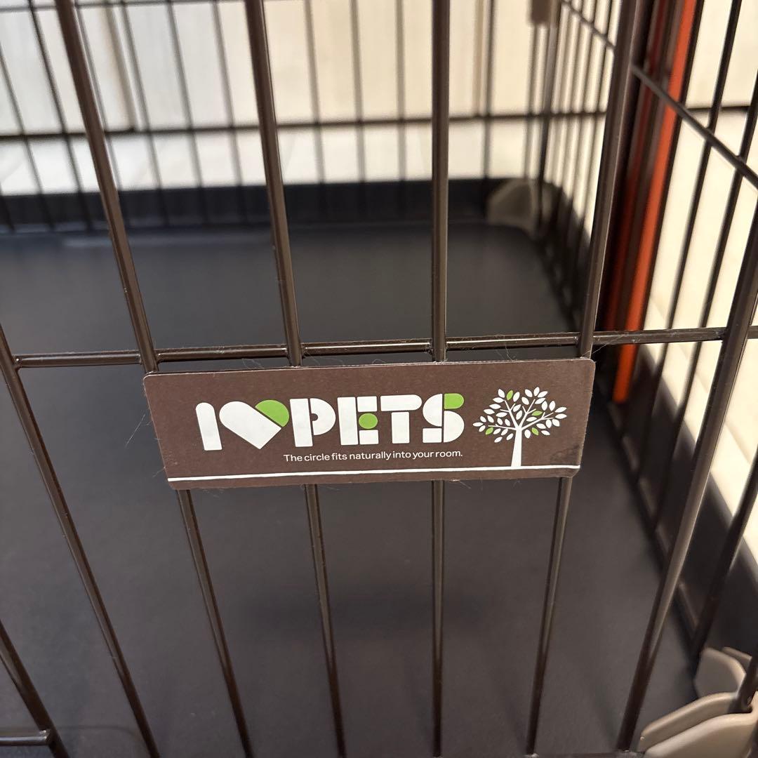 INPET Cat Mini キャットケージ ハンモック付き ブラウン