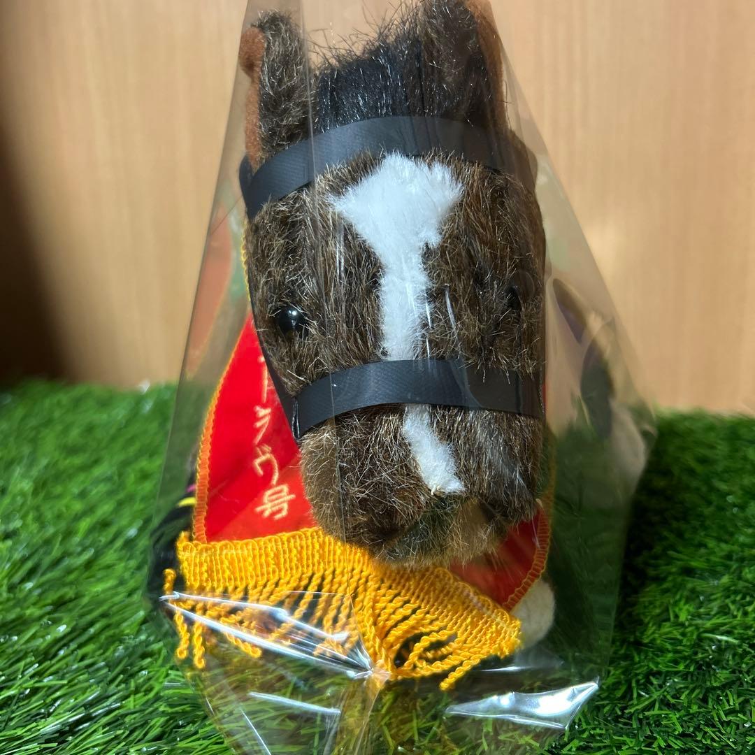 クレッシェンドラヴ　七夕賞　Sサイズ　競馬　ぬいぐるみ