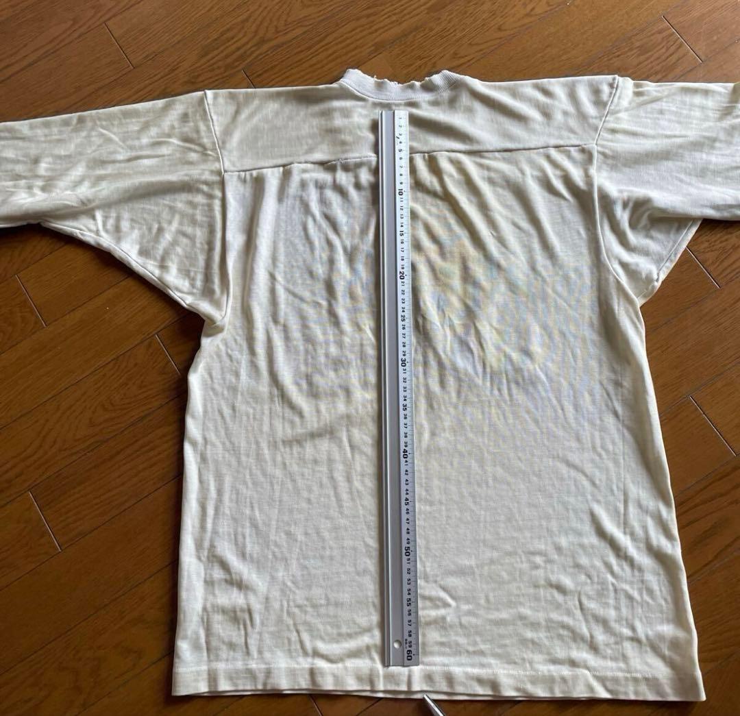 バータグ　70's USA製 Champion フットボールTシャツ