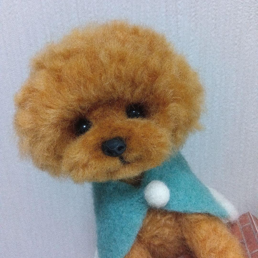 羊毛フェルト　トイプードル　kuj　おまとめ２点