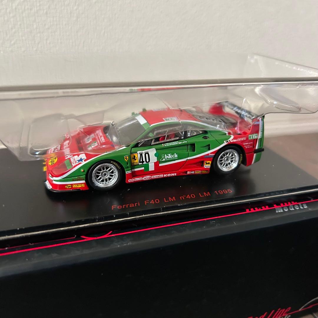 ミニカー Redline 1/43 Ferrari F40 LM #40 1995