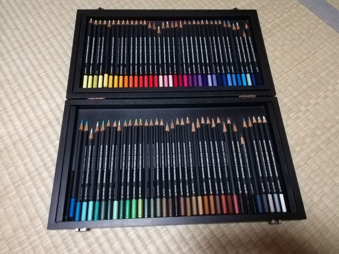 DERWENT ダーウェント スタジオ色鉛筆 72本セット 木製ケース入り