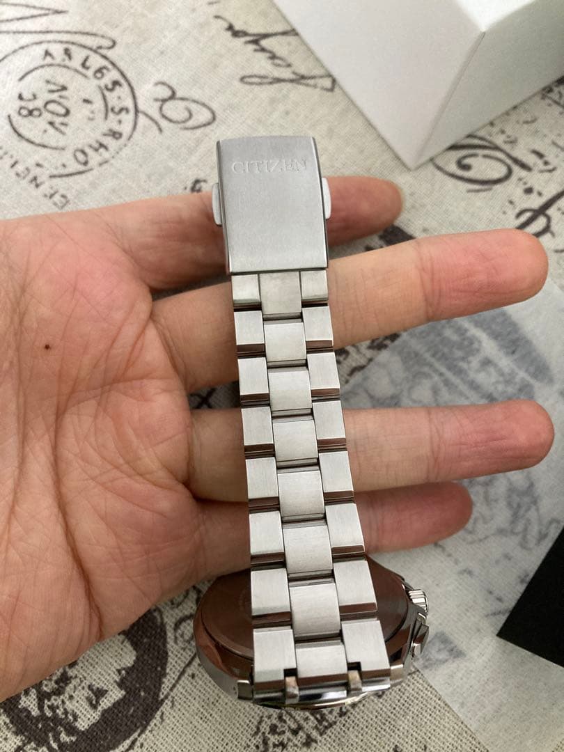 超美品！CITIZEN シチズン アテッサ チタン メンズ at8040-57e