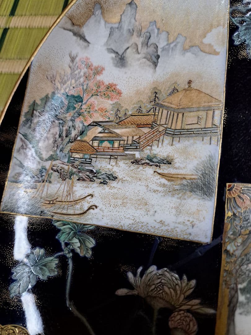 かなり古いもの　薩摩焼　皿