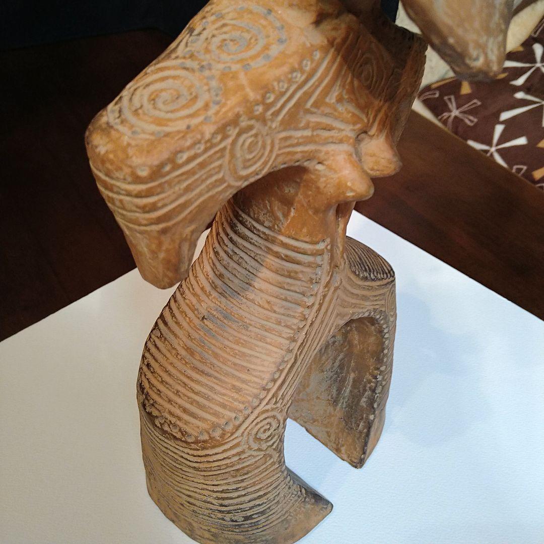 ハート型 土偶 レプリカ 複製品 置物