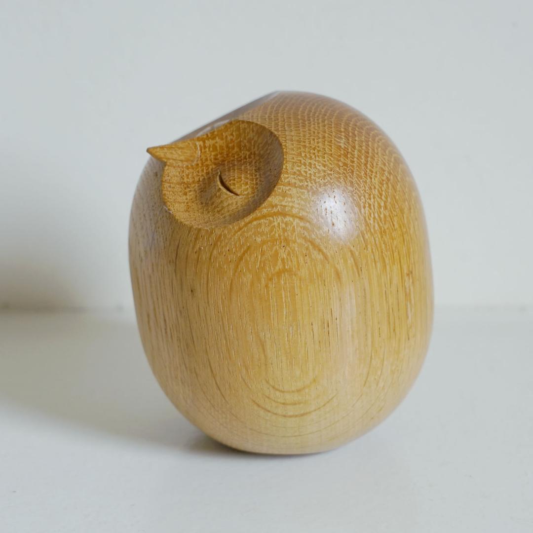 ＜希少＞HISA CRAFT　太田久幸　木の仲間たち　子持ちフクロウ