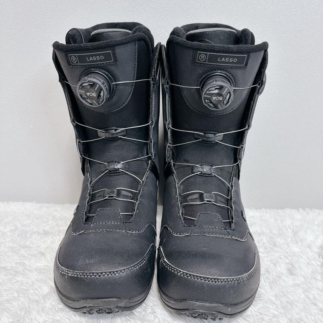 美品 RIDE ライド スノボ ブーツ LASSO ダブル BOA スノーボード