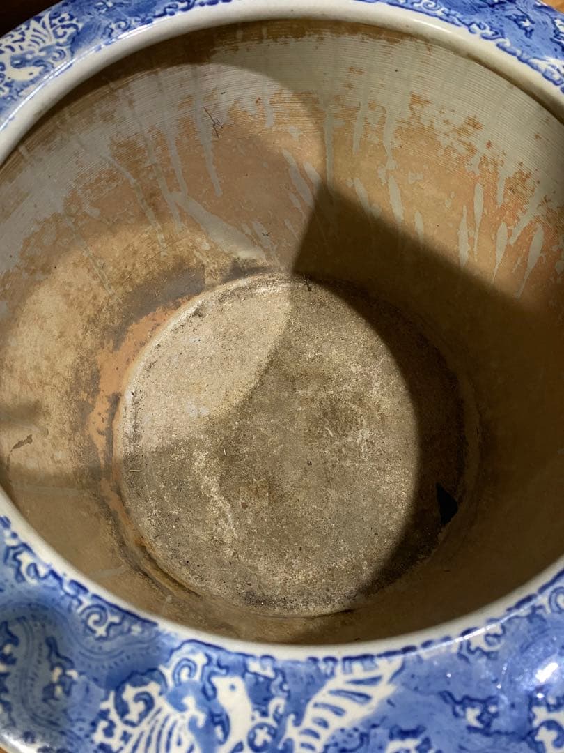 手毬紋様の可愛い大きな火鉢