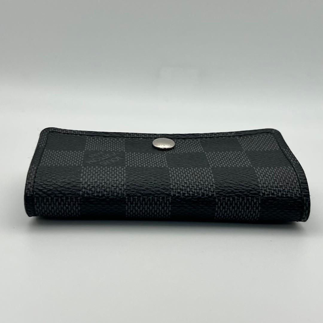 ルイヴィトン LOUIS VUITTON ダミエ ブラックキーケース　超美品