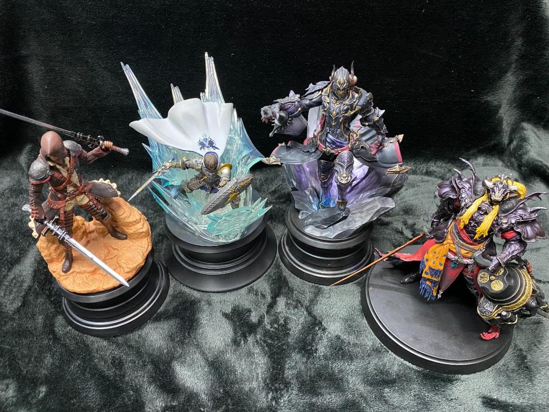 FF14　歴代コレクターズエディションハイクオリティフィギュア５体セット