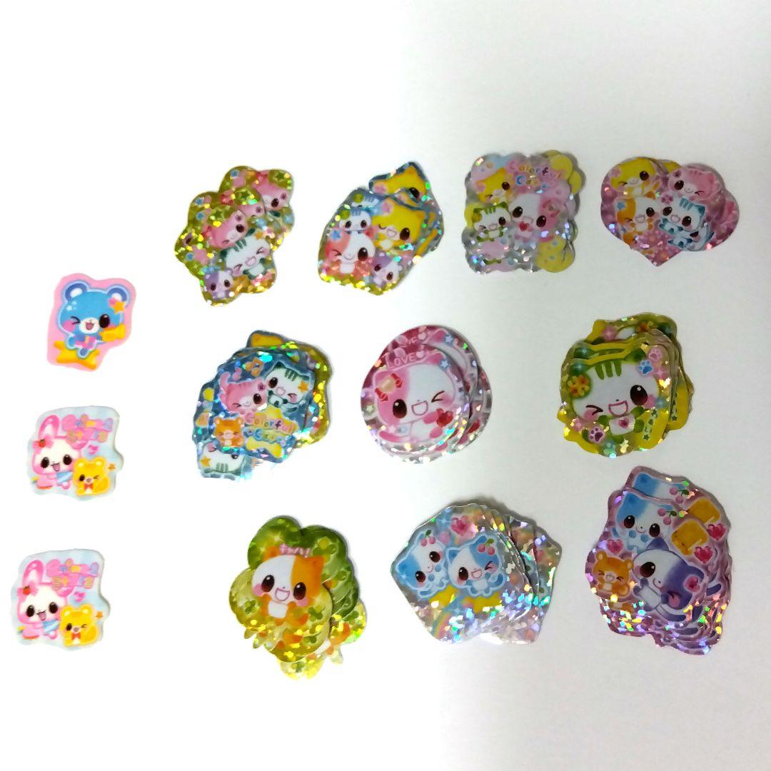 平成レトロ シール ホログラム フレークシール クーリア ネコ ホログラム レア