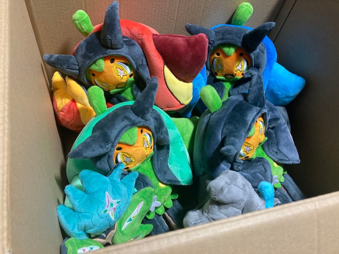 ポケットモンスターSV オーガポン　ぬいぐるみ7体セット