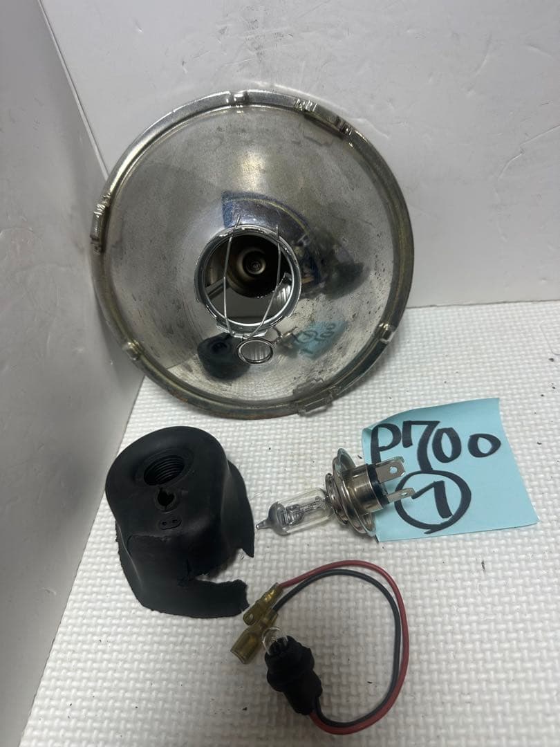 当時物180π用ルーカス/スリーポイントヘッドライト