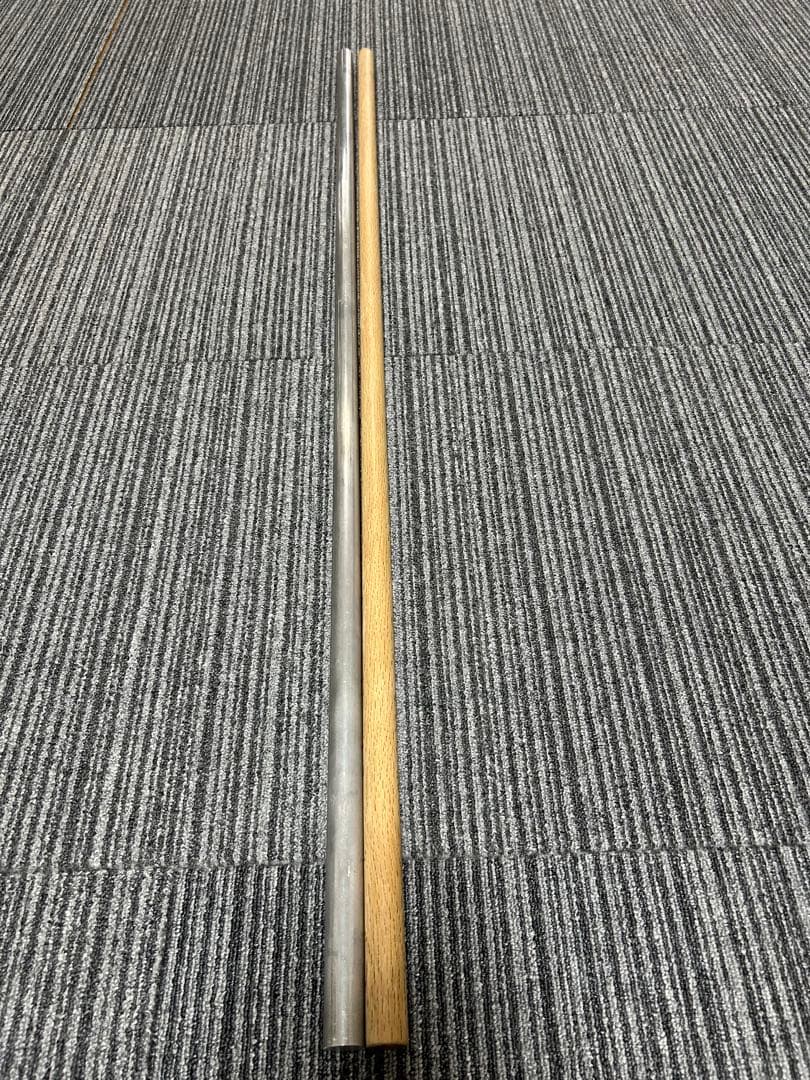 【mmmkyh】ジュラルミン製　杖　杖道　杖術