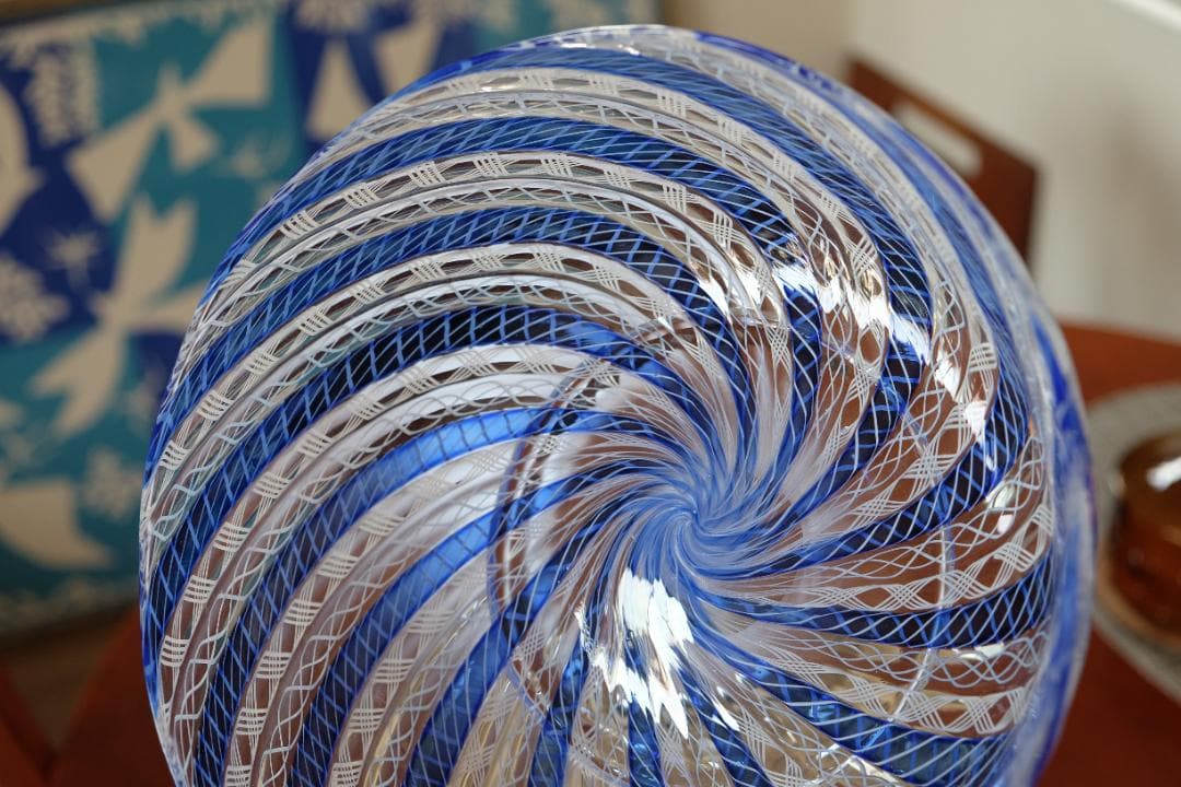 ベネチアンガラス レースガラス 検/舩木倭帆/藤田喬平/倉敷ガラス/ワイングラス