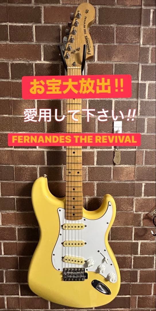 早い人勝ち　日本製　FERNANDES ザリバイバル