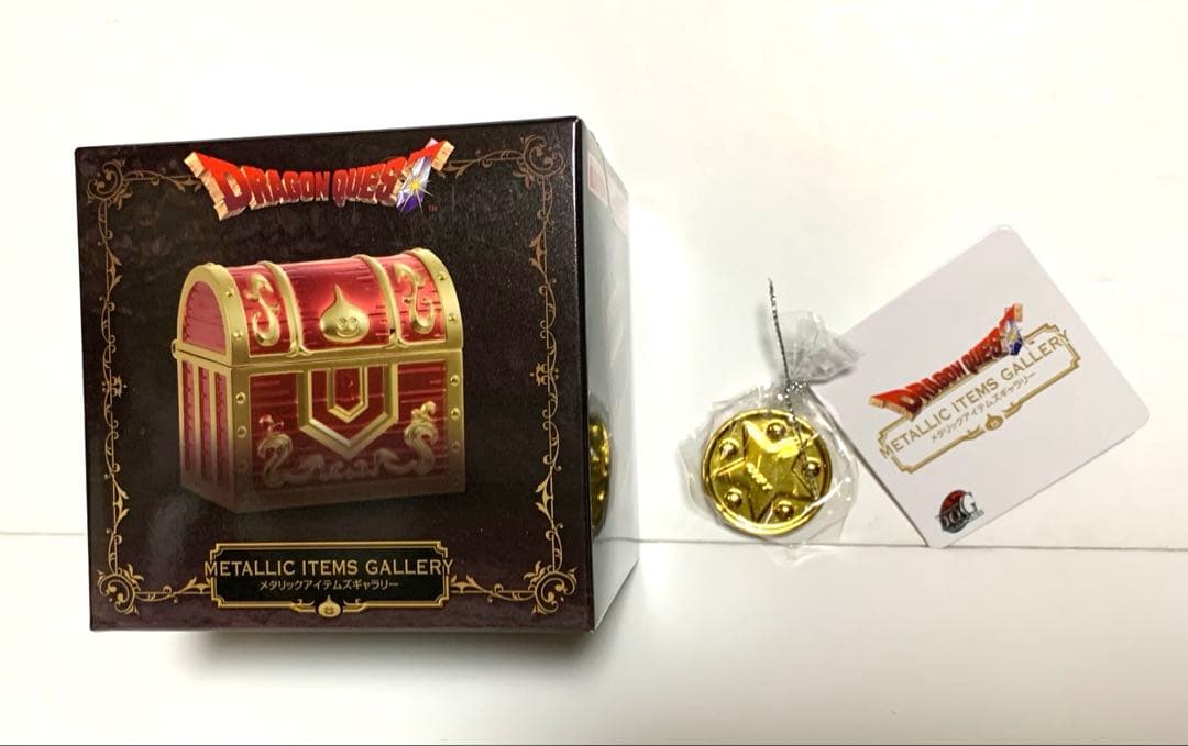 【未開封】 ドラゴンクエスト　メタリックアイテムズ　宝箱　ちいさなメダル　セット