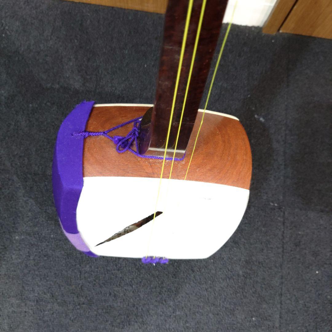 VMPD7-1014-17 三味線 弦楽器 破れあり