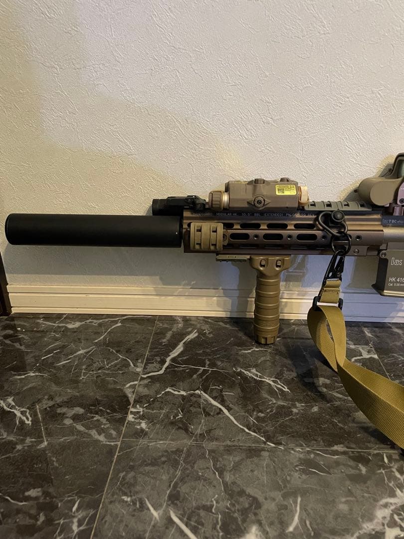 東京マルイ　次世代電動ガン　HK416デルタカスタム FDEカラー