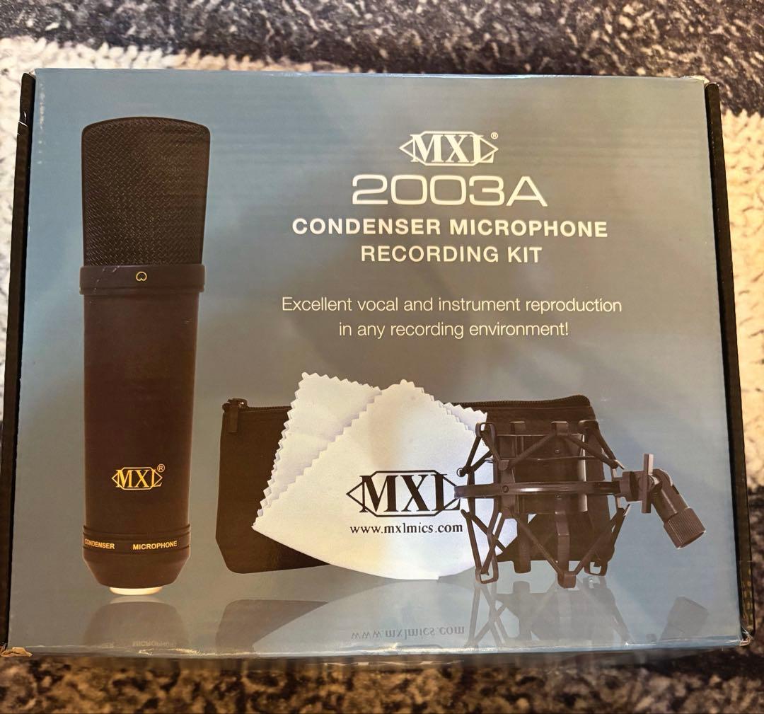 MXL 2003A コンデンサーマイク録音キット
