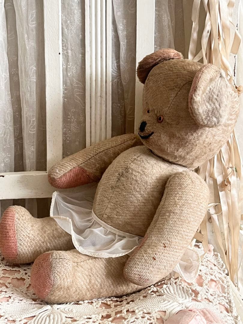 アンティークフランスイギリステディベア ぬいぐるみベアくまドール