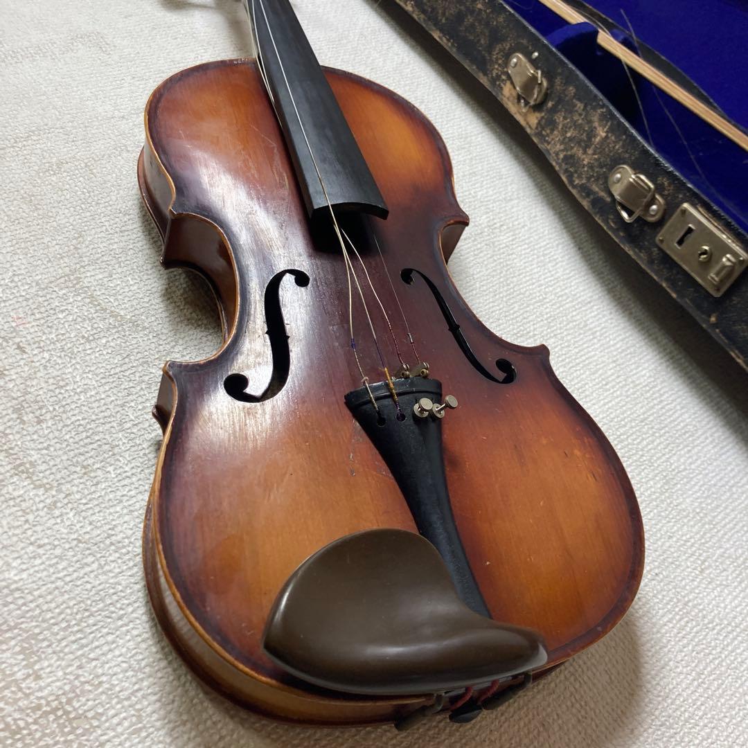SUZUKIバイオリン ケース付き ブラウン 4本弦