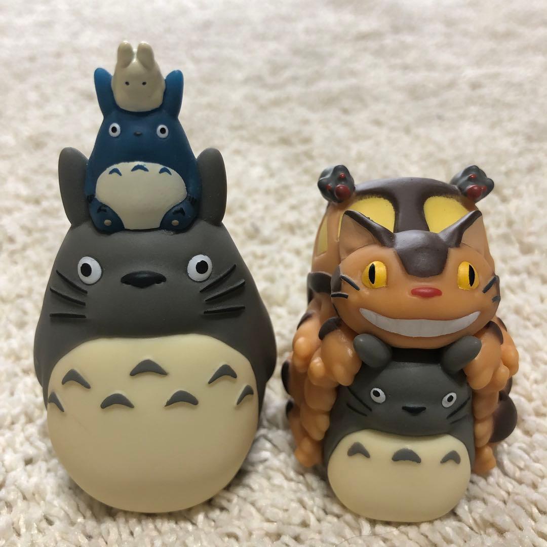 ジブリ　トトロ　30周年限定指人形　セット