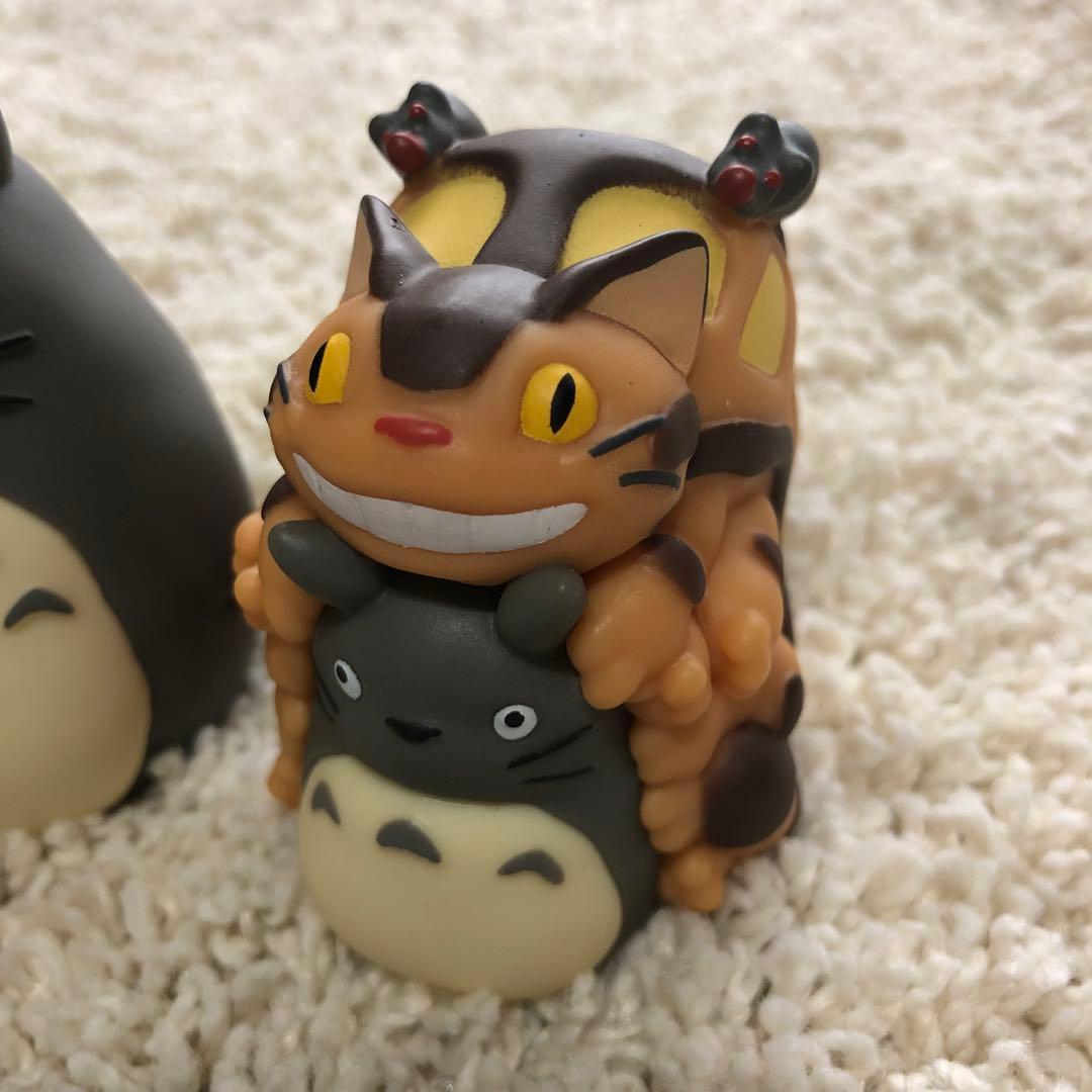 ジブリ　トトロ　30周年限定指人形　セット