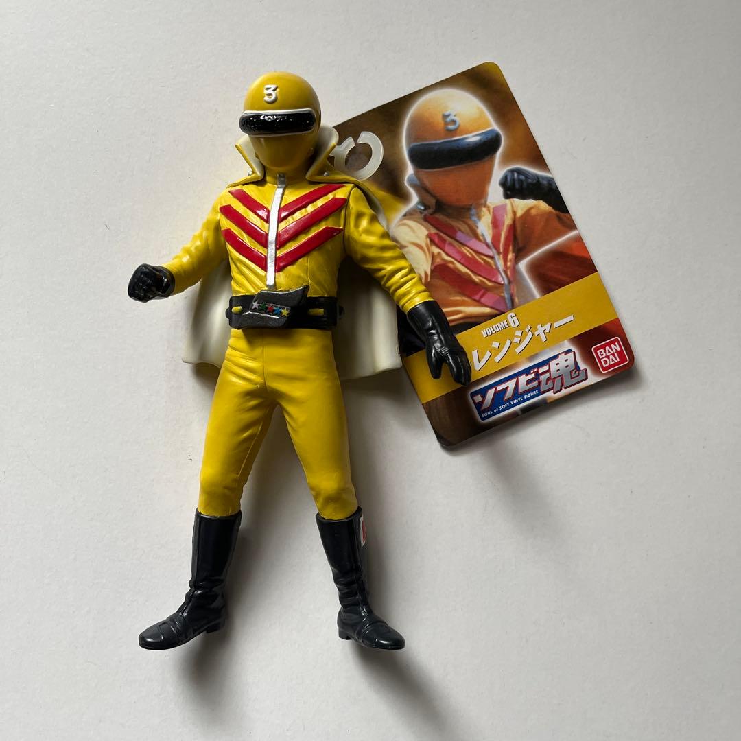 ソフビ魂　秘密戦隊ゴレンジャーフィギュア 5体セット