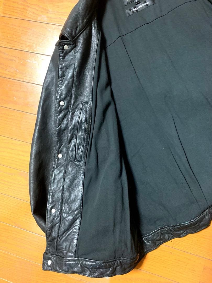 SKOOKUM×JACKROSE 1stタイプ　レザー トラッカージャケット希少